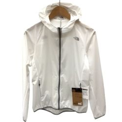 ♪♪ THE NORTH FACE ザノースフェイス Swallowtail Vent Hoodie スワローテイルベレトフーデイー ナイロンジャケット SIZE M ホワイト Sランク