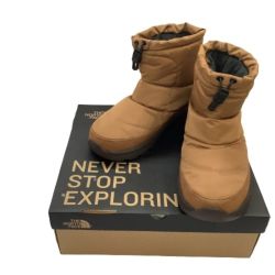 ♪♪ THE NORTH FACE ザノースフェイス メンズ ショートブーツ SIZE 25㎝ NF51874 ブラウン Aランク