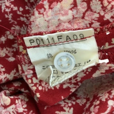 PINK HOUSE ピンクハウス レディース ワンピース 花柄 バラ リボン レッド