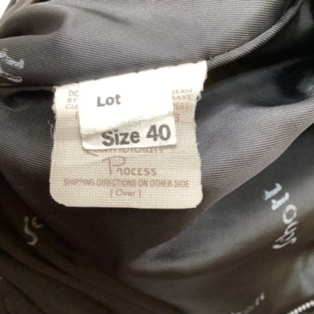  Schott ショット メンズ レザージャケット ライナー付き SIZE 40 441 ブラック×レッド