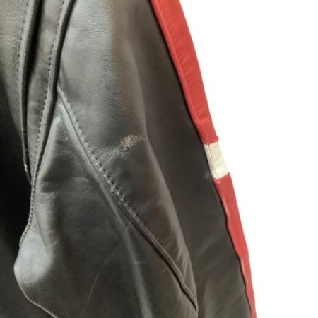  Schott ショット メンズ レザージャケット ライナー付き SIZE 40 441 ブラック×レッド