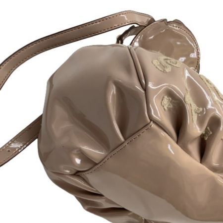  ANNA SUI アナスイ レディース ２WAYバッグ ハンドバッグ ショルダーバッグ  ベージュ