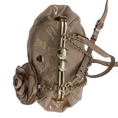  ANNA SUI アナスイ レディース ２WAYバッグ ハンドバッグ ショルダーバッグ  ベージュ