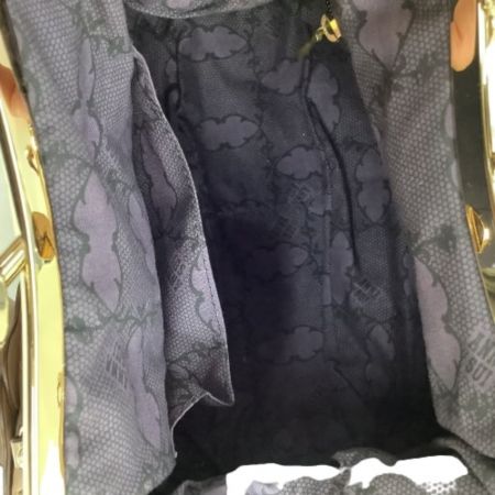  ANNA SUI アナスイ レディース ２WAYバッグ ハンドバッグ ショルダーバッグ  ベージュ