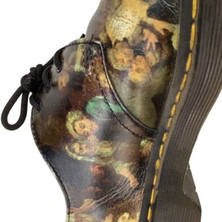  Dr.Martens ドクターマーチン メンズ レディース  ウィリアムホガースコラボ SIZE 24㎝ 1461 3ﾎｰﾙ ブラック