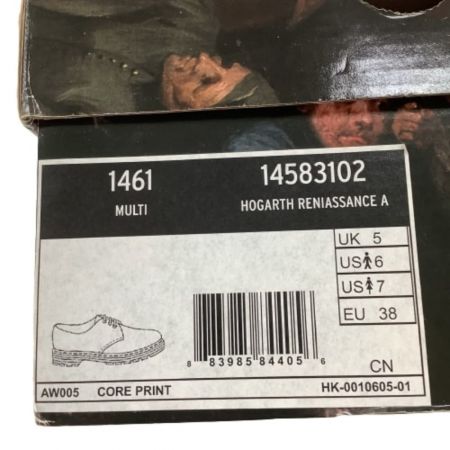  Dr.Martens ドクターマーチン メンズ レディース  ウィリアムホガースコラボ SIZE 24㎝ 1461 3ﾎｰﾙ ブラック