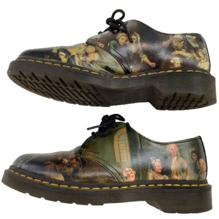 Dr.Martens ドクターマーチン メンズ レディース ウィリアムホガースコラボ SIZE 24㎝ 1461 3ﾎｰﾙ  ブラック｜中古｜なんでもリサイクルビッグバン