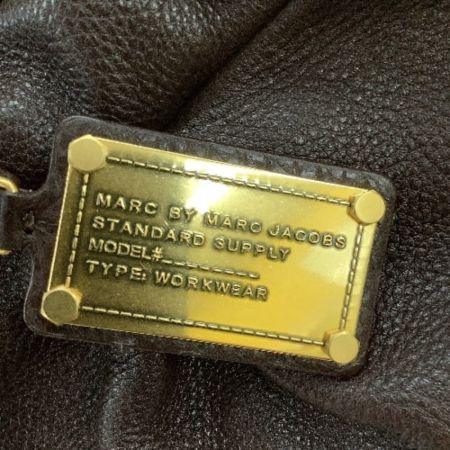  MARC BY MARC JACOBS マークバイマークジェイコブス レエィース ハンドバッグ ショルダーバッグ ブラウン