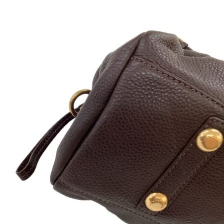  MARC BY MARC JACOBS マークバイマークジェイコブス レエィース ハンドバッグ ショルダーバッグ ブラウン