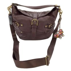 ♪♪ ANNA SUI アナスイ レディース ショルダーバッグ パープル Aランク