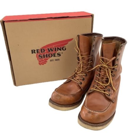  RED WING レッドウィング メンズ ブーツ SIZE 26.5cm 877 ブラウン