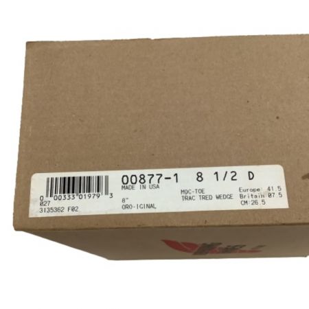  RED WING レッドウィング メンズ ブーツ SIZE 26.5cm 877 ブラウン