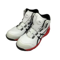 asics アシックス メンズ ワーキングシューズ 安全靴 スニーカー SIZE 27cm ホワイト Sランク