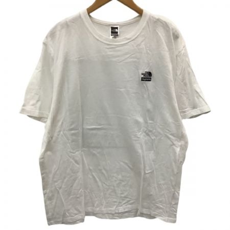  THE NORTH FACE×SUPREME メンズ Tシャツ SIZE XXL バンダナプリント NT02209I ホワイト Bランク