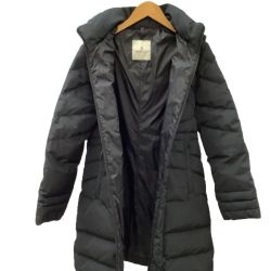 MONCLER モンクレール レディース ダウンコート  SIZE 0 ブラック Bランク