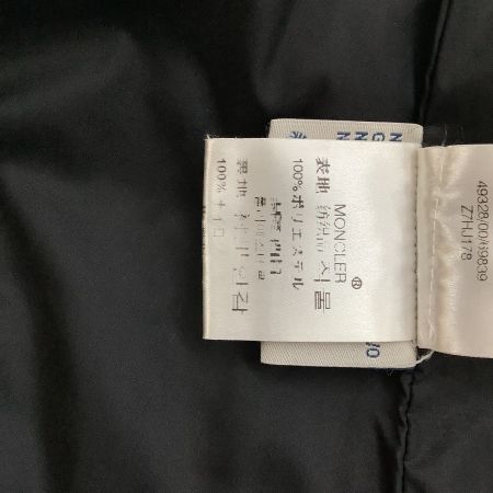 MONCLER モンクレール レディース ダウンコート  SIZE 0 ブラック