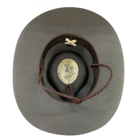  AKUBRA アクブラ　メンズ 中折れ帽子 ハット SIZE 57 グレー