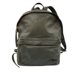 ♪♪ GENTEN ゲンテン レディース リュック レザー  モスグリーン Bランク