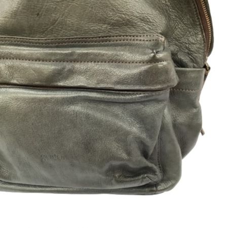  GENTEN ゲンテン レディース リュック レザー  モスグリーン