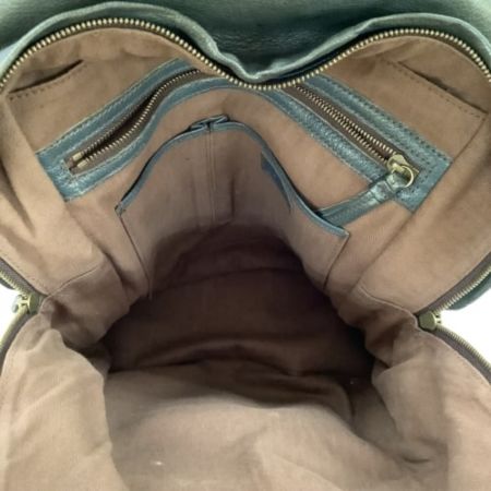  GENTEN ゲンテン レディース リュック レザー  モスグリーン