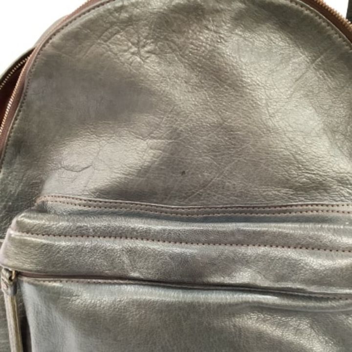 GENTEN ゲンテン レディース リュック レザー モスグリーン｜中古 