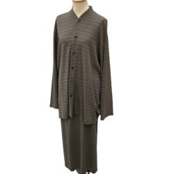 ♪♪ JURGEN LEHL ヨーガンレール レディース セットアップ スカート ジャケット SIZE M グレー Bランク