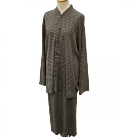  JURGEN LEHL ヨーガンレール レディース セットアップ スカート ジャケット SIZE M グレー