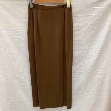  JURGEN LEHL ヨーガンレール レディース セットアップ カットソー スカート SIZE M ブラウン