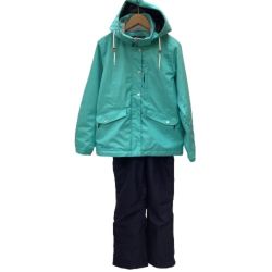 ♪♪ ONYONE オンヨネ  スノーウェア スキー 防寒着 SIZE L ネイビー×エメラルドグリーン Bランク