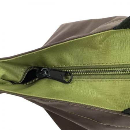  Herve Chapelier エルベシャプリエ トートバッグ ブラウン×黄緑