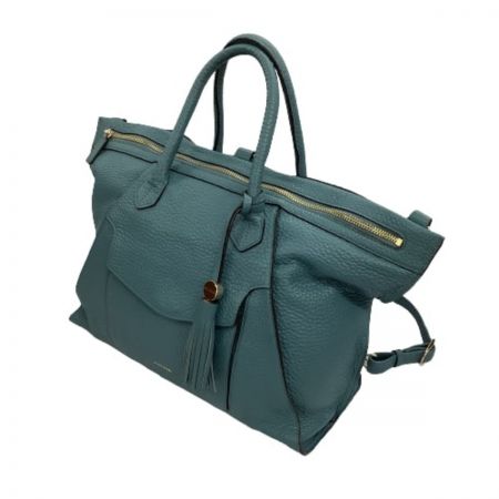  pelle borsa ペレボルサ レディース ２WAYバッグ  スカイブルー