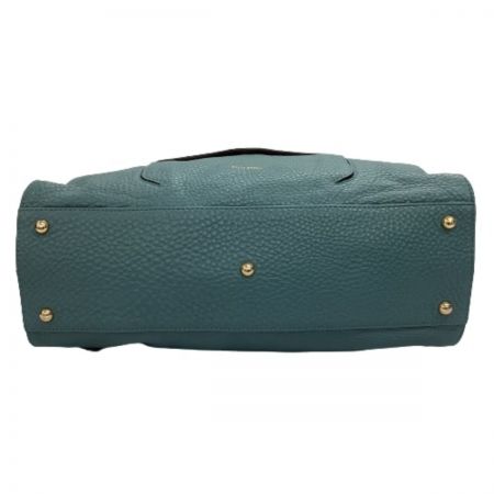  pelle borsa ペレボルサ レディース ２WAYバッグ  スカイブルー