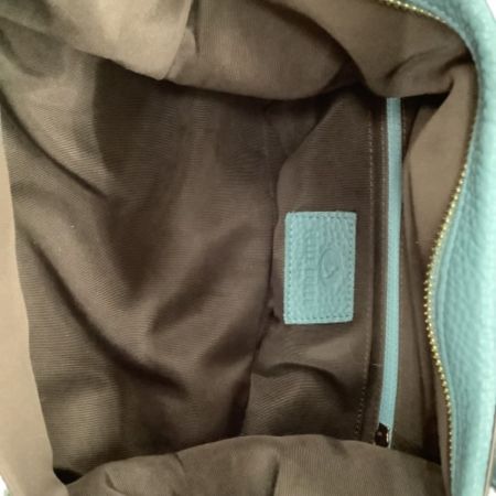  pelle borsa ペレボルサ レディース ２WAYバッグ  スカイブルー