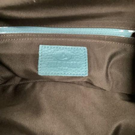  pelle borsa ペレボルサ レディース ２WAYバッグ  スカイブルー