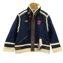 ♪♪ MIZUNO ミズノ メンズ  長野オリンピック レプリカ ジャケット SIZE M ネイビー Sランク