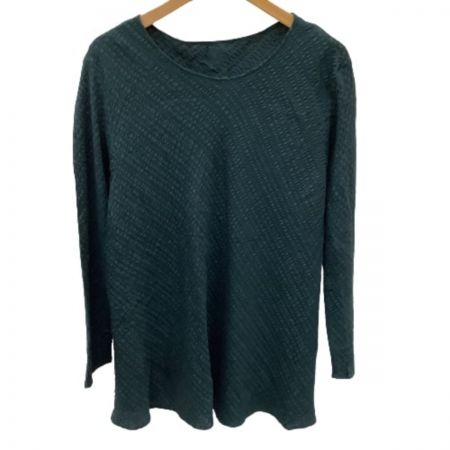  JURGEN LEHL ヨーガンレール レディース セットアップ スカート カットソー SIZE M グリーン