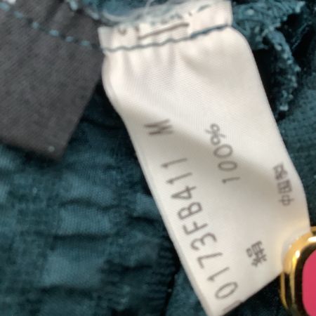  JURGEN LEHL ヨーガンレール レディース セットアップ スカート カットソー SIZE M グリーン