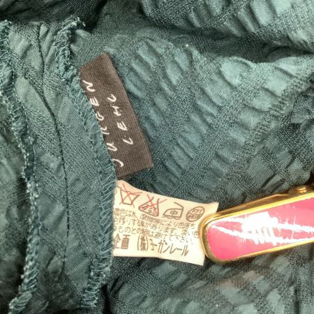  JURGEN LEHL ヨーガンレール レディース セットアップ スカート カットソー SIZE M グリーン