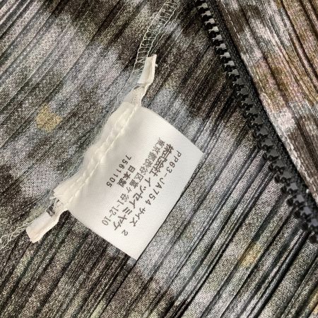  ISSEY MIYAKE イッセイミヤケ レディース ジップアップワンピース プリーツ加工 PLEATSPLEASE 