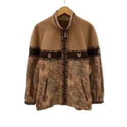 ♪♪ ITALIYA イタリヤ レディース フリースジャケット SIZE 13号 ブラウン Bランク