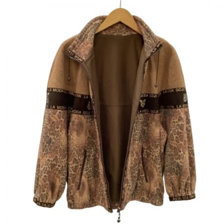  ITALIYA イタリヤ レディース フリースジャケット SIZE 13号 ブラウン