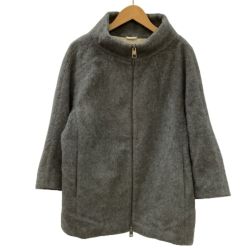 VIOLANTI ヴィオランティ レディース ハーフコート グレー Bランク