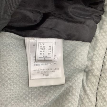  SALOMON サロモン メンズ スノーウェア SIZE L ブルーブラック