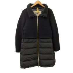 ♪♪ HERNO ヘルノ レディース ダウンコート SIZE 44（L） ブラック Bランク