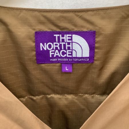  THE NORTH FACE ザノースフェイス メンズ ダウンジャケット SIZE L  ND2059N ベージュ