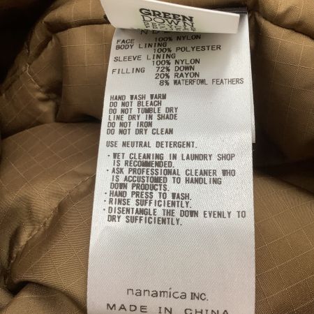  THE NORTH FACE ザノースフェイス メンズ ダウンジャケット SIZE L  ND2059N ベージュ