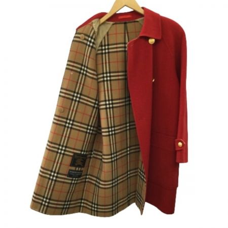 Burberrys バーバリーズ レディース コート SIZE 7AR レッド