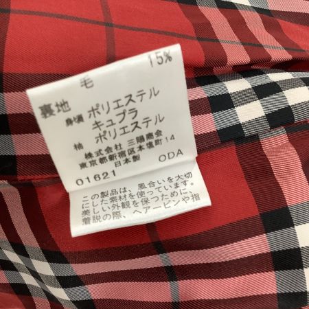  BURBERRY BLUE LABEL バーバリーブルーレーベル レディース ジャンパー アウター SIZE 38 レッド