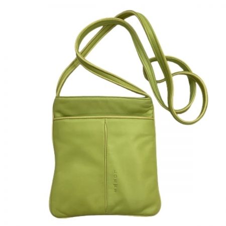 【中古】 LOEWE ロエベ レディース ショルダーバッグ 黄緑 Bランク