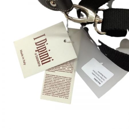  i Dipinti 2WAYバッグ ショルダーバッグ ハンドバッグ レザー  ブラック